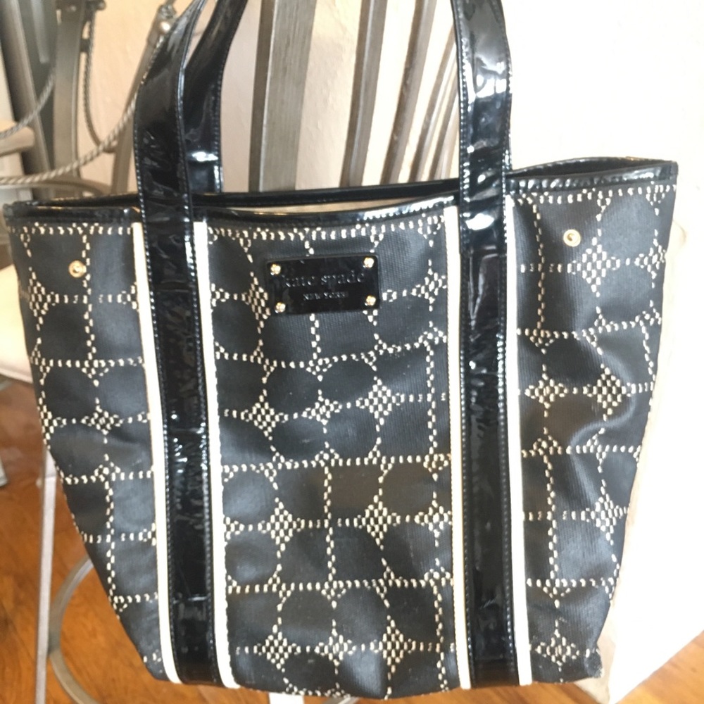 Kate Spade Black and White Tote